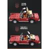 REOBRIX 11005 non  CỔ ĐIỂN 280SL bộ đồ chơi xếp lắp ráp ghép mô hình  VINTAGE 280SL Kỹ Thuật Công Nghệ Cao Mô Hình Phương Tiện 1578 khối