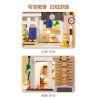 CADA DOUBLEE C66007 66007 non  QUÁN CÀ PHÊ GIÓ MÙA HÈ bộ đồ chơi xếp lắp ráp ghép mô hình City SUMMER BREEZE COFFEE SHOP Thành Phố 1108 khối