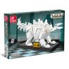 JIESTAR 36003 non  HÓA THẠCH STEGOSAURUS bộ đồ chơi xếp lắp ráp ghép mô hình DINO MIGHT 428 khối