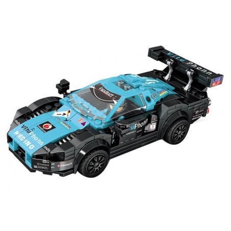 MINGDI 10077 non  MASERATI bộ đồ chơi xếp lắp ráp ghép mô hình Racers Đua Tốc Độ 315 khối