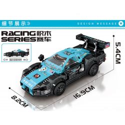 MINGDI 10077 non  MASERATI bộ đồ chơi xếp lắp ráp ghép mô hình Racers Đua Tốc Độ 315 khối