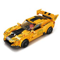 MINGDI 10076 non  DODGE VIPER bộ đồ chơi xếp lắp ráp ghép mô hình Racers Đua Tốc Độ 295 khối