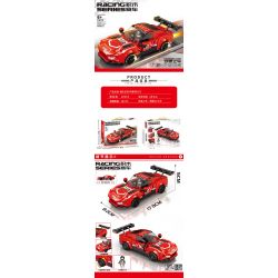 MINGDI 10075 non  ASPEN-MARTIN bộ đồ chơi xếp lắp ráp ghép mô hình Racers Đua Tốc Độ 315 khối