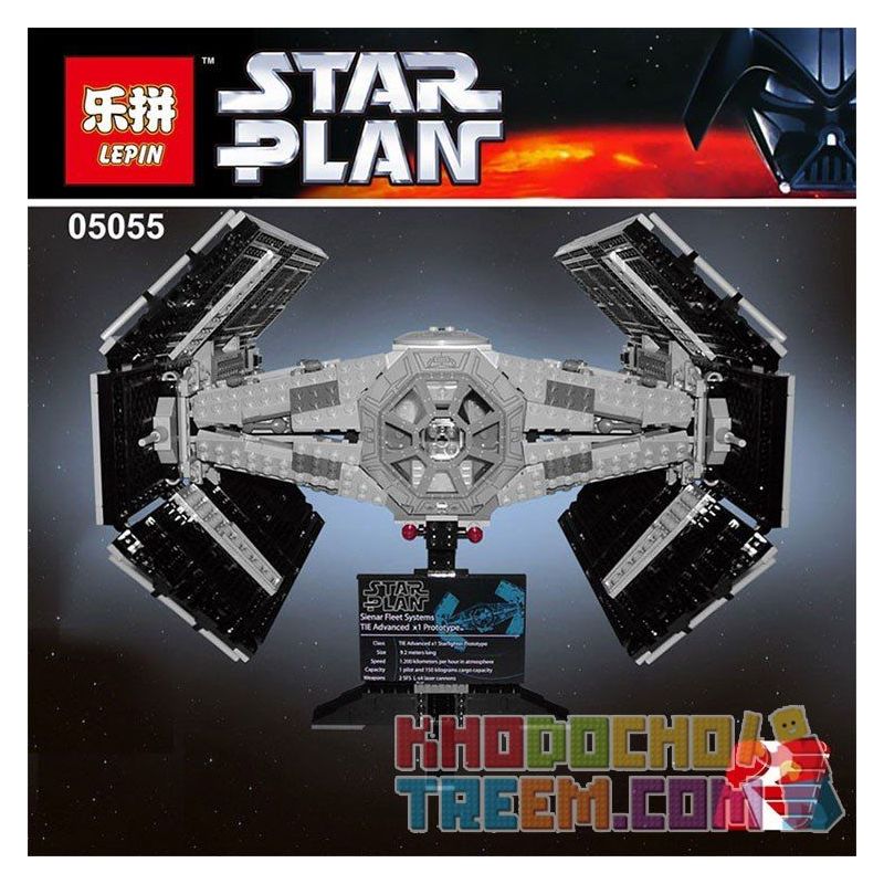 NOT Lego VADER S TIE ADVANCED 10175 LEPIN 05055 x p l p r p gh p