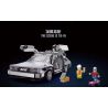 BRICK ELEMENT 19011 non  KHÁI NIỆM HỆ THỐNG TREO XE bộ đồ chơi xếp lắp ráp ghép mô hình BACK TO THE FUTURE SUSPENDED CONCEPT CAR 868 khối