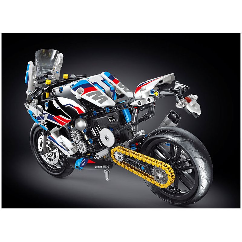 TA GAOLE T3042 3042 non  BMW1000RR bộ đồ chơi xếp lắp ráp ghép mô hình  BMW 1000RR Kỹ Thuật Công Nghệ Cao Mô Hình Phương Tiện 589 khối