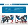 LEDUO 76123 non  NỌC ĐỘC - TRẬN CHIẾN TÀN SÁT bộ đồ chơi xếp lắp ráp ghép mô hình Super Heroes BATTLE OF CARNAGE VENOM Siêu Nhân Anh Hùng 810 khối