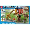 LEDUO 6067 non  SỞ THÚ LỄ HỘI bộ đồ chơi xếp lắp ráp ghép mô hình Minecraft MY WORLD Game Xây Dựng 438 khối