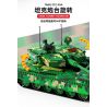 TA GAOLE T4010 4010 non  XE TĂNG CHIẾN ĐẤU CHỦ LỰC ZTZ-99A bộ đồ chơi xếp lắp ráp ghép mô hình Military Army ZTZ-99A TANK Quân Sự Bộ Đội 1918 khối