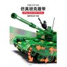 TA GAOLE T4010 4010 non  XE TĂNG CHIẾN ĐẤU CHỦ LỰC ZTZ-99A bộ đồ chơi xếp lắp ráp ghép mô hình Military Army ZTZ-99A TANK Quân Sự Bộ Đội 1918 khối