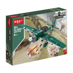 ZHI DELE DL-40003 40003 DL40003 non  MÁY BAY NÉM BOM JU-87 bộ đồ chơi xếp lắp ráp ghép mô hình 502 khối