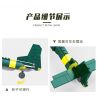 ZHI DELE DL-40003 40003 DL40003 non  MÁY BAY NÉM BOM JU-87 bộ đồ chơi xếp lắp ráp ghép mô hình 502 khối