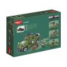 ZHI DELE DL-40006 40006 DL40006 non  XE TRINH SÁT M3A1 TRẮNG bộ đồ chơi xếp lắp ráp ghép mô hình 222 khối