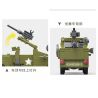 ZHI DELE DL-40006 40006 DL40006 non  XE TRINH SÁT M3A1 TRẮNG bộ đồ chơi xếp lắp ráp ghép mô hình 222 khối