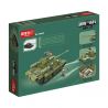 ZHI DELE DL-40002 40002 DL40002 non  XE TĂNG T-34 bộ đồ chơi xếp lắp ráp ghép mô hình 661 khối