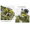 ZHI DELE DL-40002 40002 DL40002 non  XE TĂNG T-34 bộ đồ chơi xếp lắp ráp ghép mô hình 661 khối