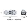ZHI DELE DL-40005 40005 DL40005 non  XE TRINH SÁT BÁNH LỐP HẠNG NHẸ SD.KFZ.221 bộ đồ chơi xếp lắp ráp ghép mô hình 289 khối
