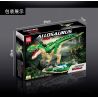 GAOMISI T2021 2021 non  THẾ GIỚI KHỦNG LONG ALLOSAURUS bộ đồ chơi xếp lắp ráp ghép mô hình 1160 khối