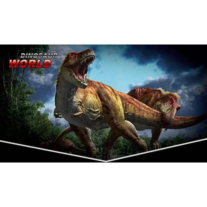 GAOMISI T2021 2021 non  THẾ GIỚI KHỦNG LONG ALLOSAURUS bộ đồ chơi xếp lắp ráp ghép mô hình 1160 khối