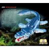 GAOMISI T2020 2020 non  THẾ GIỚI KHỦNG LONG MOSASAUR bộ đồ chơi xếp lắp ráp ghép mô hình 1158 khối