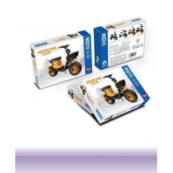 ZHEGAO 00333 non  SAKURA CHIẾN TRANH MÀU VÀNG bộ đồ chơi xếp lắp ráp ghép mô hình LIGHTWEIGHT AND QUICK 259 khối