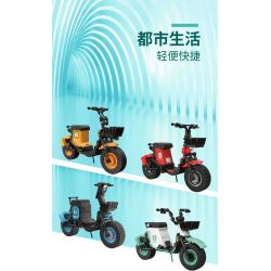 ZHEGAO 00332 non  MÀU XANH THẦN CHUNG bộ đồ chơi xếp lắp ráp ghép mô hình LIGHTWEIGHT AND QUICK 287 khối