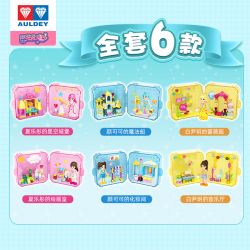 WISE BLOCK HA383016 383016 non  HỘP CHUYỂN ĐỔI BỎ TÚI 6 KIỂU bộ đồ chơi xếp lắp ráp ghép mô hình Balala The Fairies Các Nàng Tiên Nhỏ Tinh Nghịch