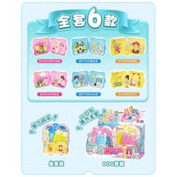 WISE BLOCK HA383016 383016 non  HỘP CHUYỂN ĐỔI BỎ TÚI 6 KIỂU bộ đồ chơi xếp lắp ráp ghép mô hình Balala The Fairies Các Nàng Tiên Nhỏ Tinh Nghịch