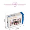 ZHEGAO 00338 non  NGÔI NHÀ ĐẸP bộ đồ chơi xếp lắp ráp ghép mô hình Creator NICE ROOMS Sáng Tạo 1220 khối