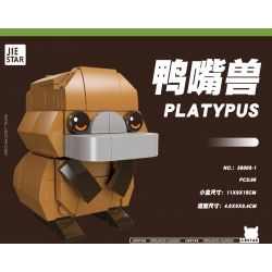 JIESTAR 38005 non  THIÊN ĐƯỜNG THÚ CƯNG DỄ THƯƠNG 6 LOẠI MỎ VỊT ALPACA VẸT ĐUÔI DÀI KANGAROO GẤU TRÚC KOALA bộ đồ chơi xếp lắp ráp ghép mô hình Creator Sáng Tạo 638 khối