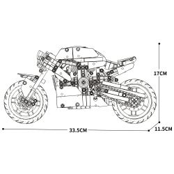 JUHANG TECHNOLOGY 82006 non  DUCATI STREET FIGHTER V4S bộ đồ chơi xếp lắp ráp ghép mô hình  DUCATI V4S Kỹ Thuật Công Nghệ Cao Mô Hình Phương Tiện 890 khối