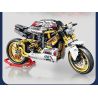 JUHANG TECHNOLOGY 82006 non  DUCATI STREET FIGHTER V4S bộ đồ chơi xếp lắp ráp ghép mô hình  DUCATI V4S Kỹ Thuật Công Nghệ Cao Mô Hình Phương Tiện 890 khối