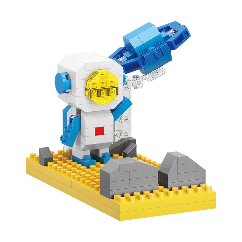 MOYU BLOCK MY95023 95023 non Lego KHÁM PHÁ HÀNH TINH bộ đồ chơi xếp lắp ráp ghép mô hình UNIVERSE 168 khối