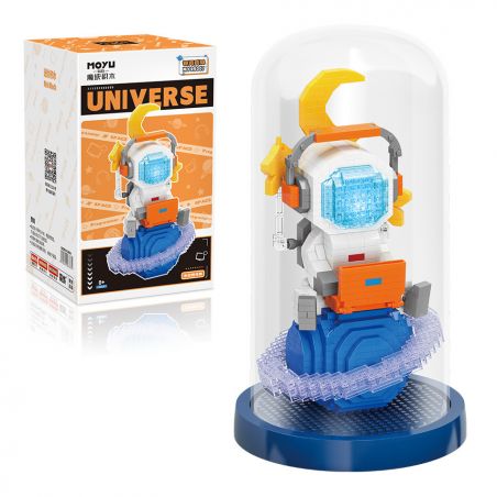 MOYU BLOCK MY95007 95007 non  LẬP TRÌNH VIÊN KHÔNG GIAN bộ đồ chơi xếp lắp ráp ghép mô hình UNIVERSE 1023 khối
