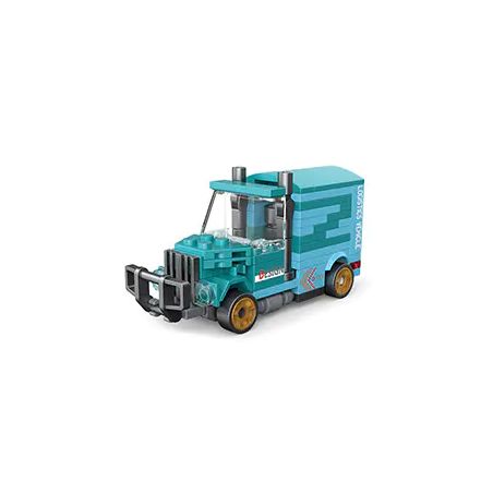 DECOOL BRICKCOOL 22070 non  4 MÔ HÌNH bộ đồ chơi xếp lắp ráp ghép mô hình Mini Racing Pacemaker Đua Xe Mini 110 khối