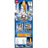 MINGDI K086 non  CƠ SỞ PHÓNG KHÔNG GIAN bộ đồ chơi xếp lắp ráp ghép mô hình INTERSTELLAR EXPLORATION 531 khối