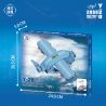 WEIGHT 2050 non  MÁY BAY VẬN TẢI QUÂN SỰ CỠ LỚN YUN 20 bộ đồ chơi xếp lắp ráp ghép mô hình Military Army Y-20 TRANSPORT PLANE Quân Sự Bộ Đội 458 khối