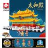LEYI 81010 non  HỘI TRƯỜNG HÒA HỢP TỐI CAO bộ đồ chơi xếp lắp ráp ghép mô hình Creator TAIHE HALL Sáng Tạo 658 khối