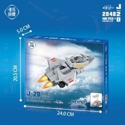 WEIGHT 2048 non  MÁY BAY CHIẾN ĐẤU TÀNG HÌNH ĐA NĂNG THÀNH ĐÔ J-20 bộ đồ chơi xếp lắp ráp ghép mô hình Military Army CHENGDU J-20 Quân Sự Bộ Đội 498 khối