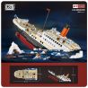 LOZ 1060 non  TÀU TITANIC bộ đồ chơi xếp lắp ráp ghép mô hình Creator Sáng Tạo 2882 khối
