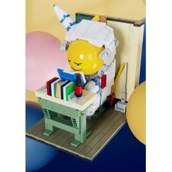 QIZHILE E01010 01010 non  CÁ TRONG LỚP bộ đồ chơi xếp lắp ráp ghép mô hình