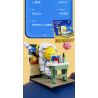 QIZHILE E01010 01010 non  CÁ TRONG LỚP bộ đồ chơi xếp lắp ráp ghép mô hình