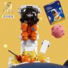 QIZHILE E01008 01008 non  NHÀ TƯ TƯỞNG VỆ SINH bộ đồ chơi xếp lắp ráp ghép mô hình
