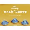 QIZHILE E01008 01008 non  NHÀ TƯ TƯỞNG VỆ SINH bộ đồ chơi xếp lắp ráp ghép mô hình