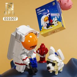 QIZHILE E01007 01007 non  SĨ QUAN XẺNG CHẾT TIỆT bộ đồ chơi xếp lắp ráp ghép mô hình