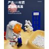 QIZHILE E01007 01007 non  SĨ QUAN XẺNG CHẾT TIỆT bộ đồ chơi xếp lắp ráp ghép mô hình