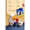QIZHILE E01007 01007 non  SĨ QUAN XẺNG CHẾT TIỆT bộ đồ chơi xếp lắp ráp ghép mô hình