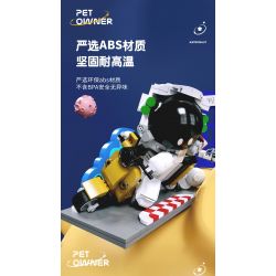 QIZHILE E01006 01006 non  BẮT TÔM bộ đồ chơi xếp lắp ráp ghép mô hình