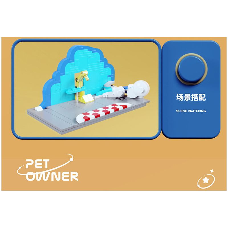 QIZHILE E01006 01006 non  BẮT TÔM bộ đồ chơi xếp lắp ráp ghép mô hình