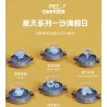 QIZHILE E01005 01005 non  KỲ NGHỈ BÃI BIỂN bộ đồ chơi xếp lắp ráp ghép mô hình